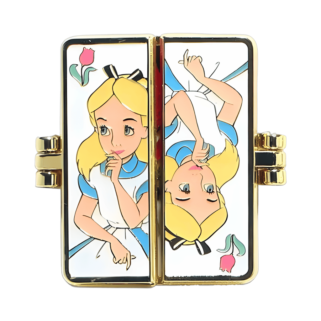Alice & Golden Afternoon Flowers Disney pin