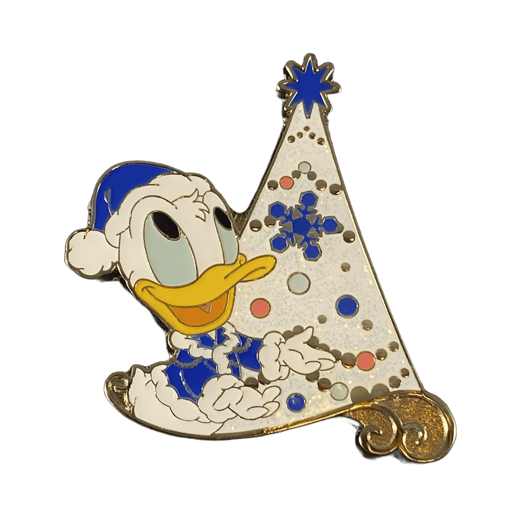 Colors of Christmas 2017 - Donald with White Tree Disney pin
