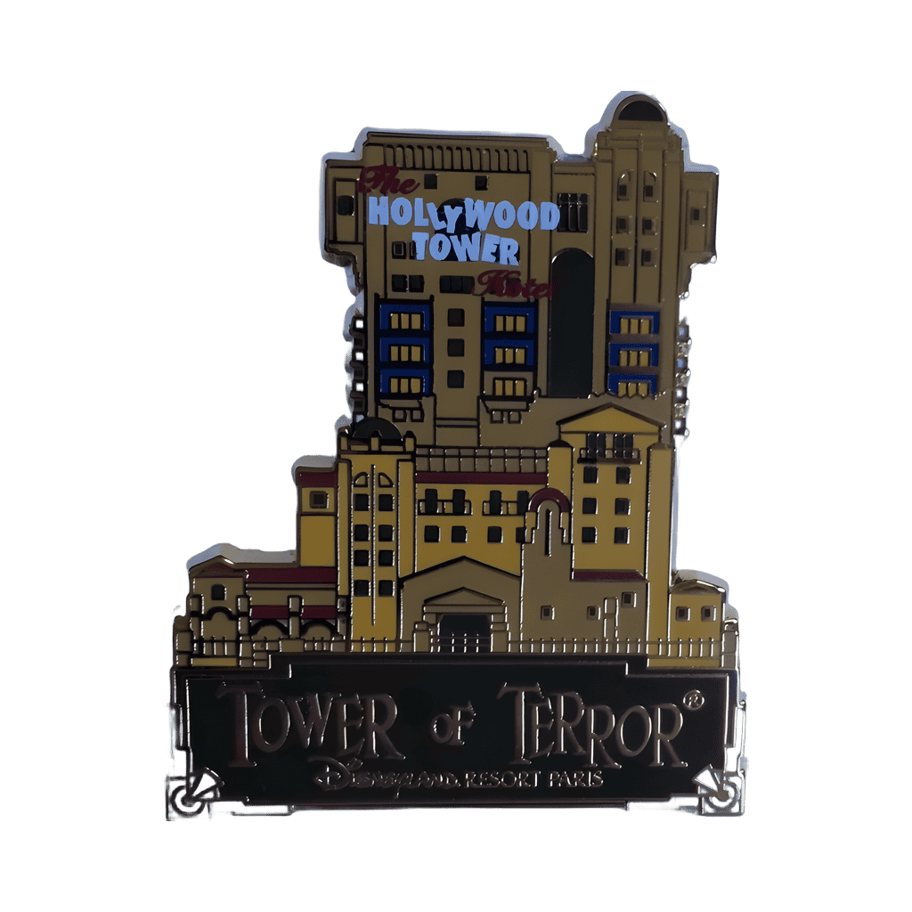 Tower of Terror - Hollywood Tower Hotel and Logo Disney pin