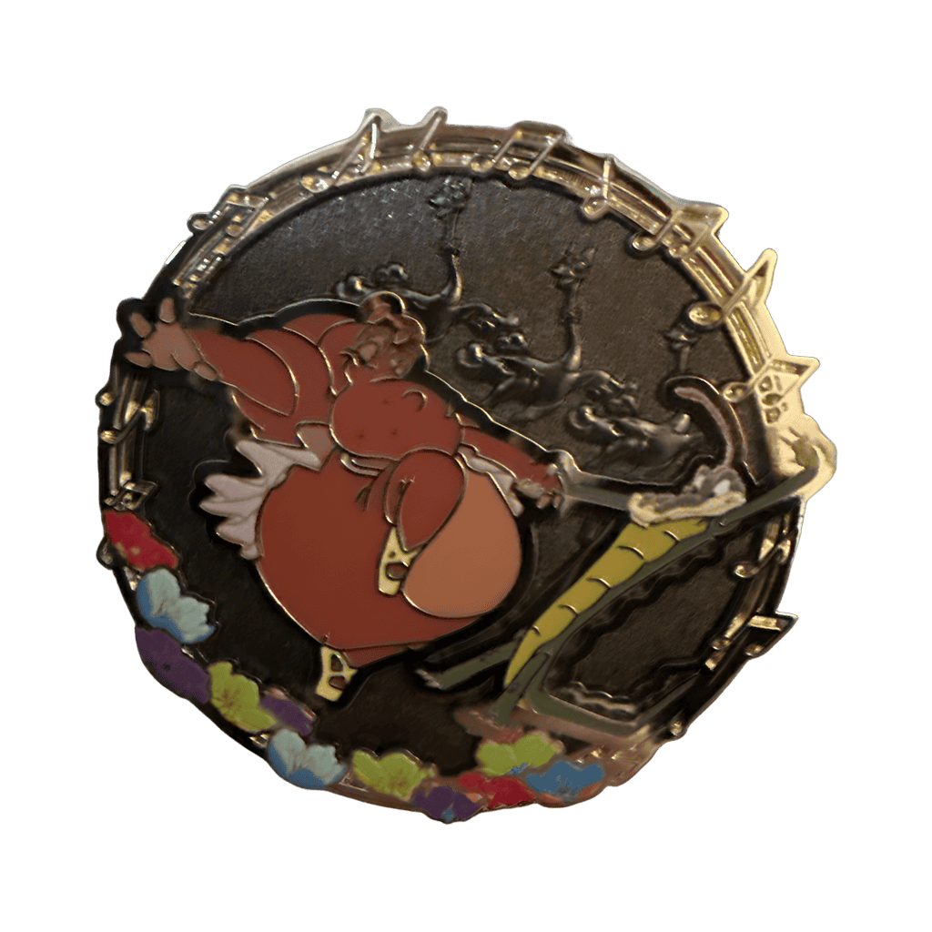 Hyacinth Hippo & Ben Ali Gator Disney pin