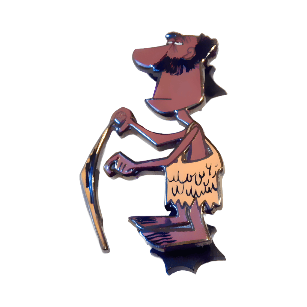 Plunk Caveman Disney pin