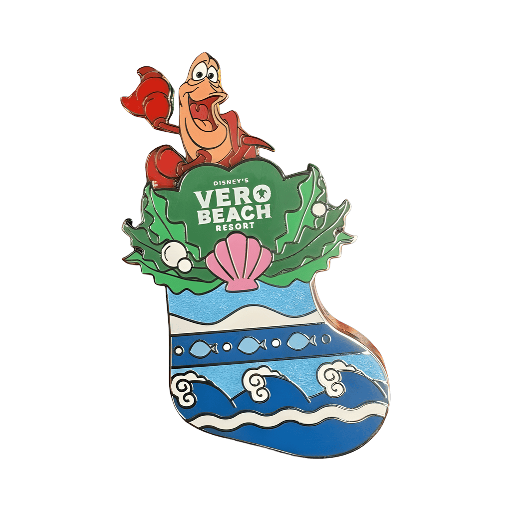 Vero Beach Resort Christmas Stocking - Sebastian Disney pin