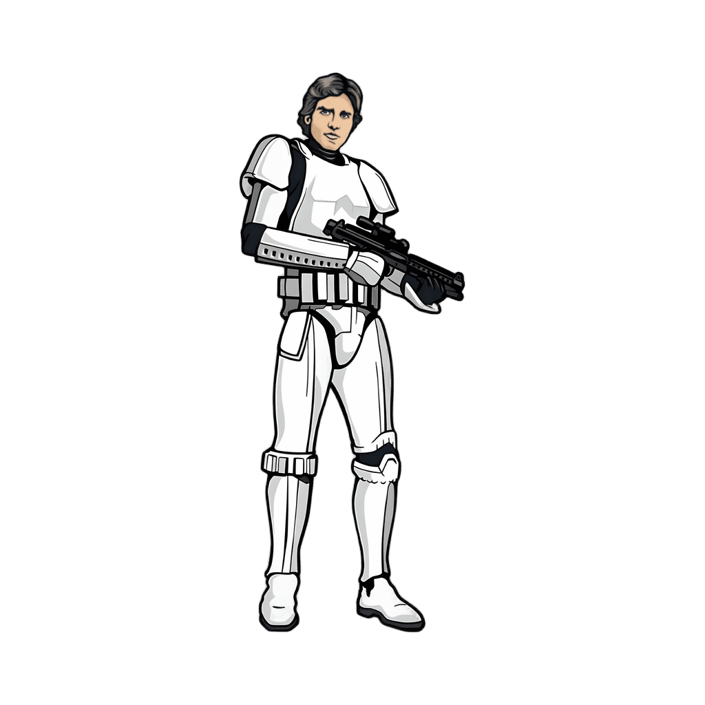 Han Solo Disney pin