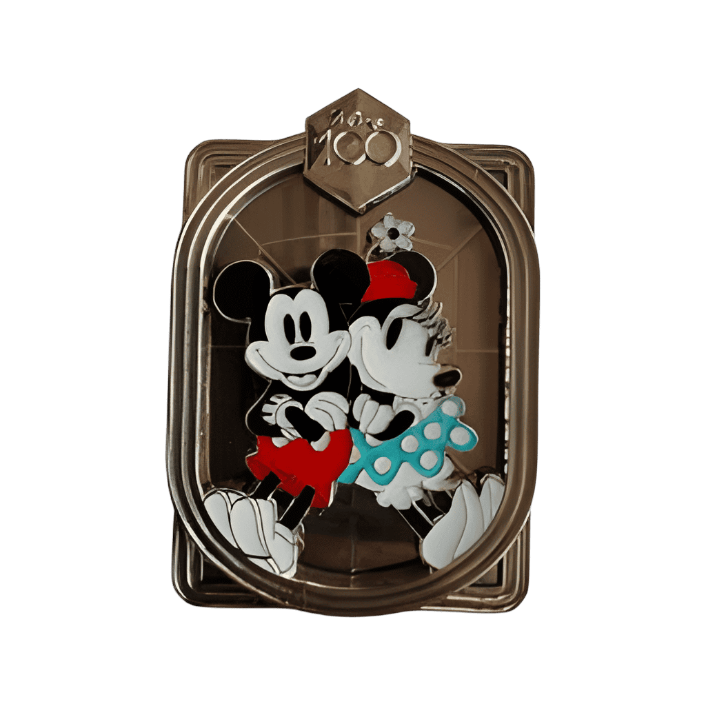 Mickey and Minnie Disney pin