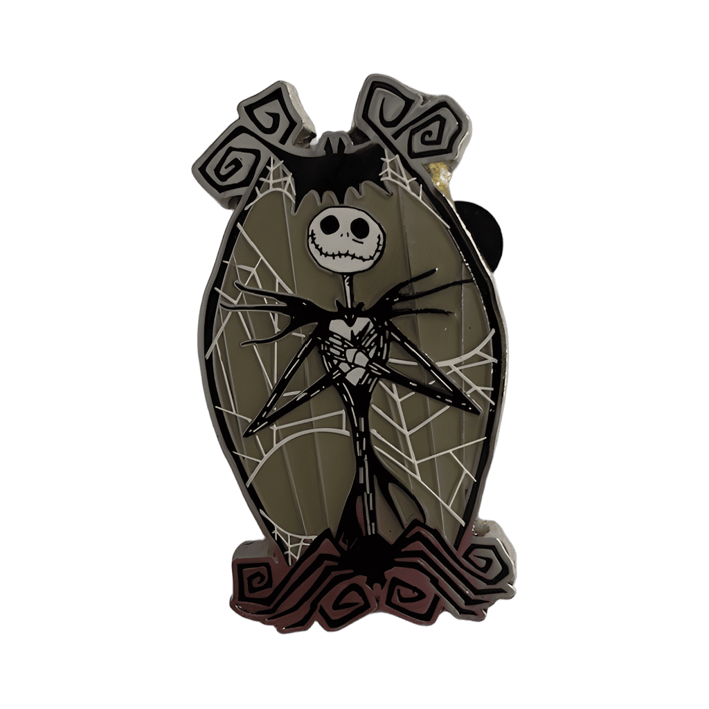 Jack Skellington Spiderweb frame Disney pin