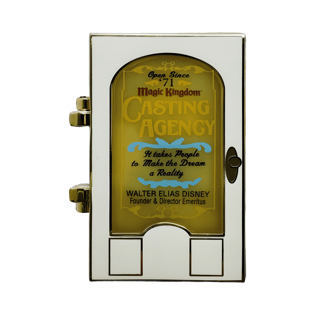 Walt Disney - Main Street Casting Agency Door '71 - White Disney pin