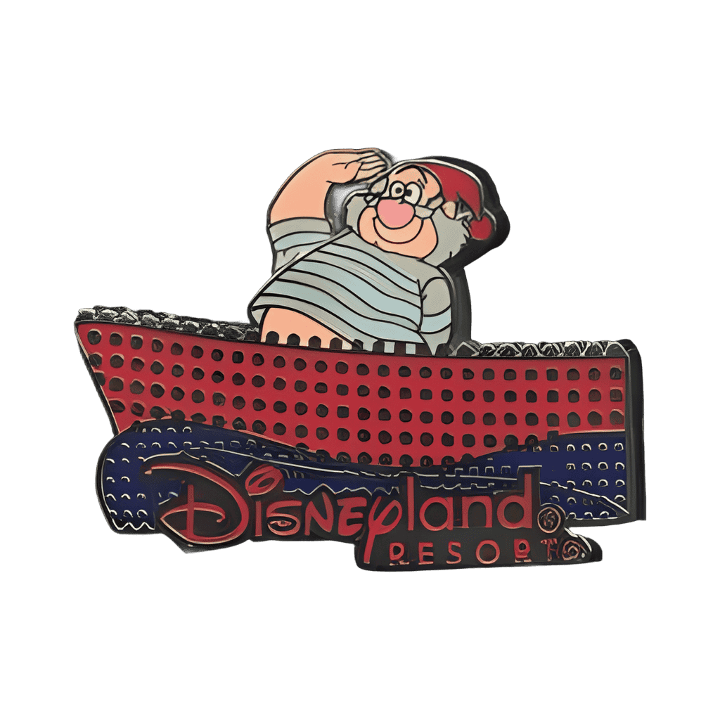 Mr. Smee in Rowboat Disney pin