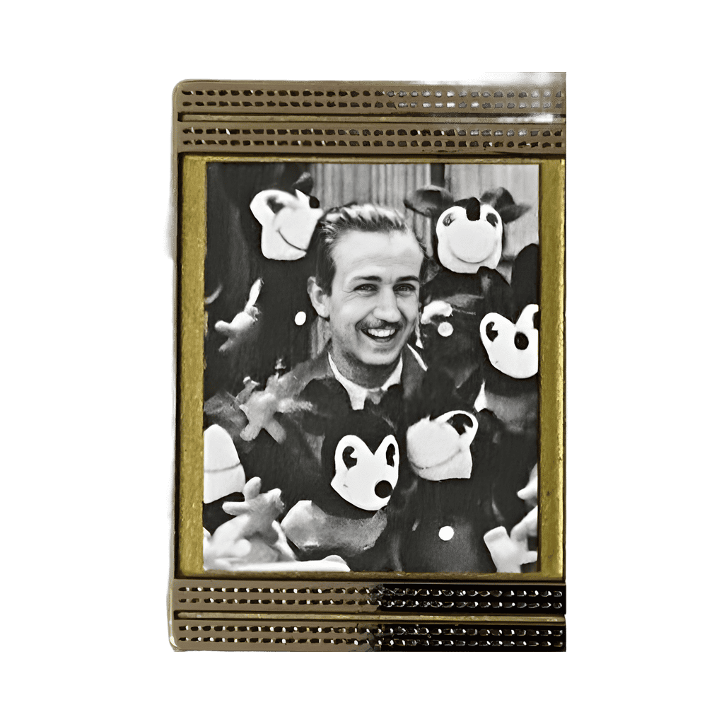 Walt with Vintage Mickey Plush Suitcase Disney pin