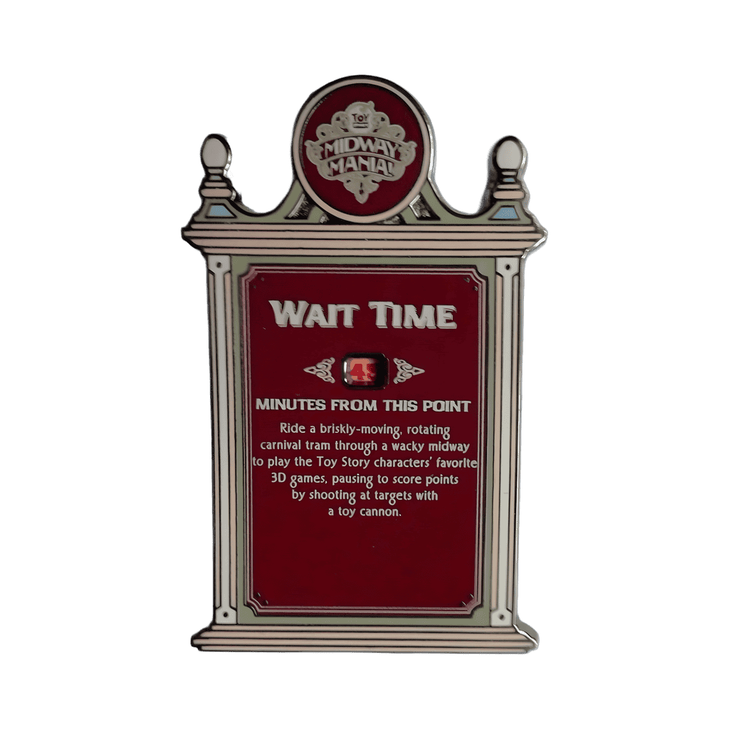 Toy Story Midway Mania Disney pin