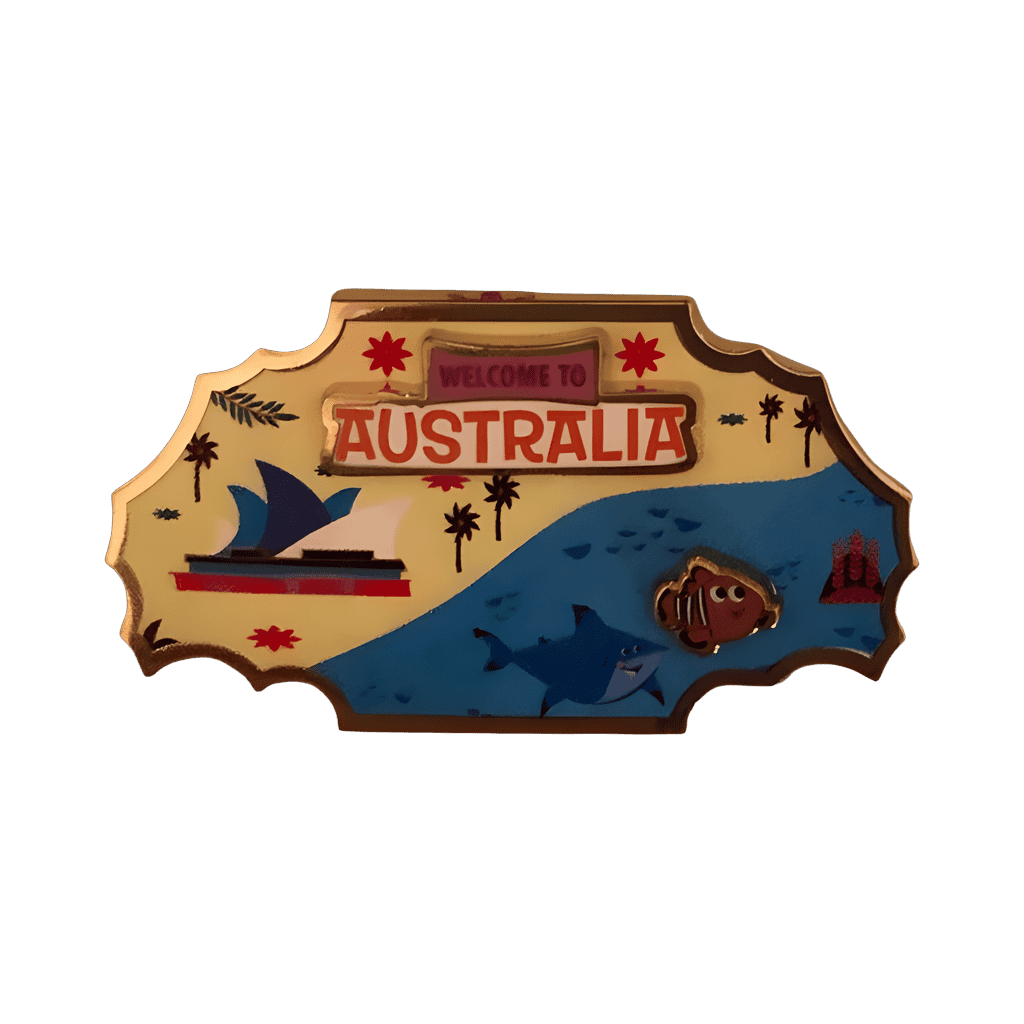 Australia Disney pin