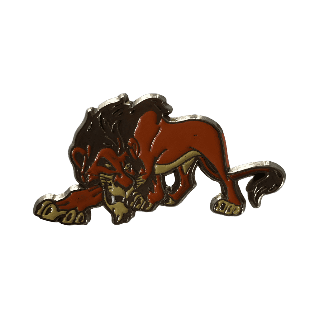 Orange Scar Lurking Disney pin