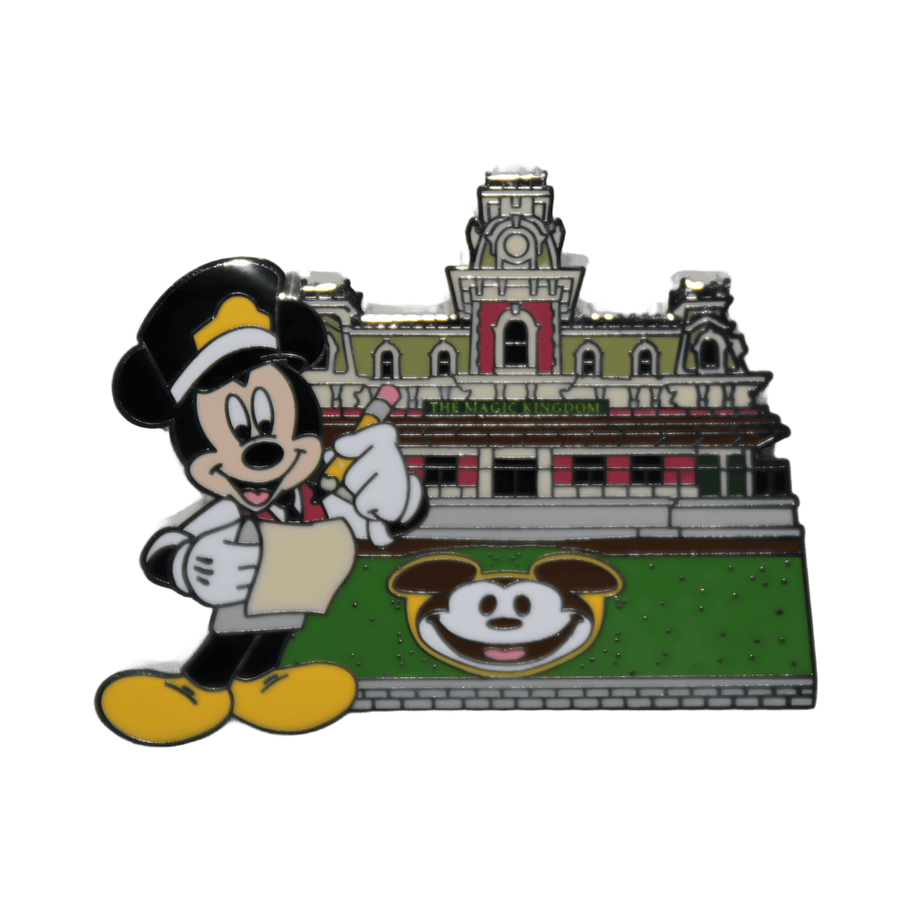 Mickey Mouse at Walt Disney World Railroad Station Disney pin