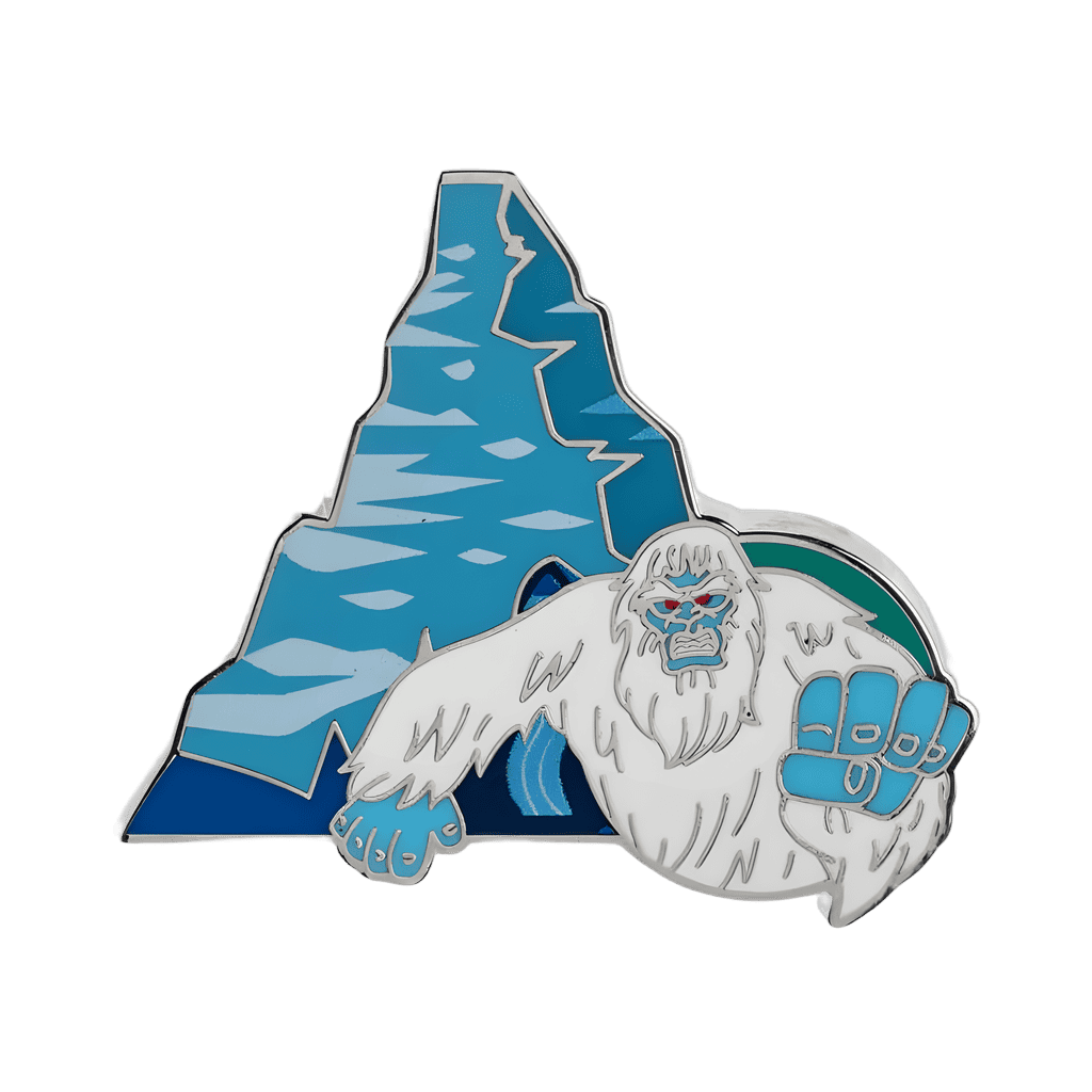 Abominable Snowman at Matterhorn Bobsleds Disney pin
