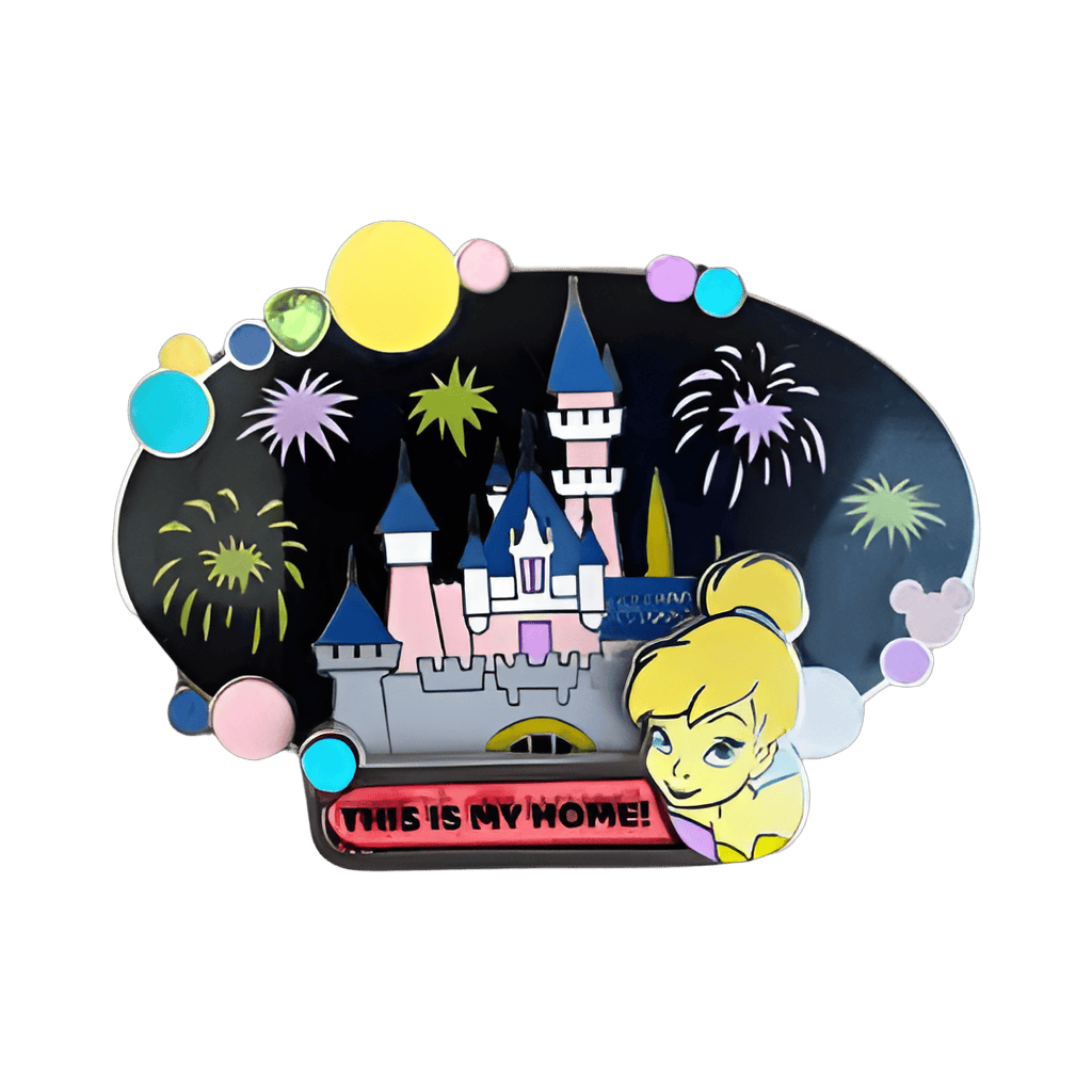This Is My Home! (Tinker Bell and Sleeping Beauty Castle) Disney pin