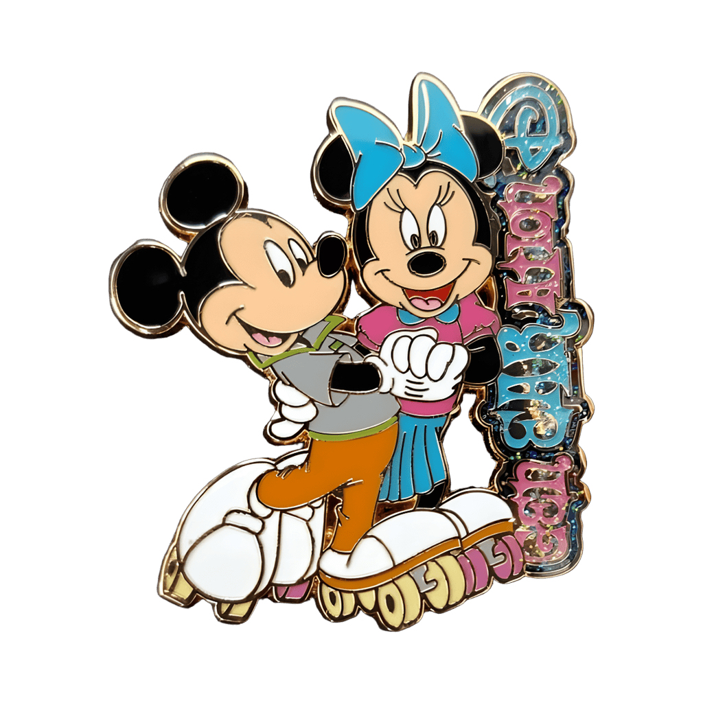 1960's Mickey and Minnie Disney pin