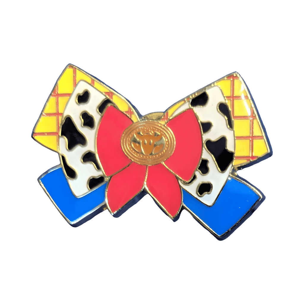 Woody Bow Disney pin