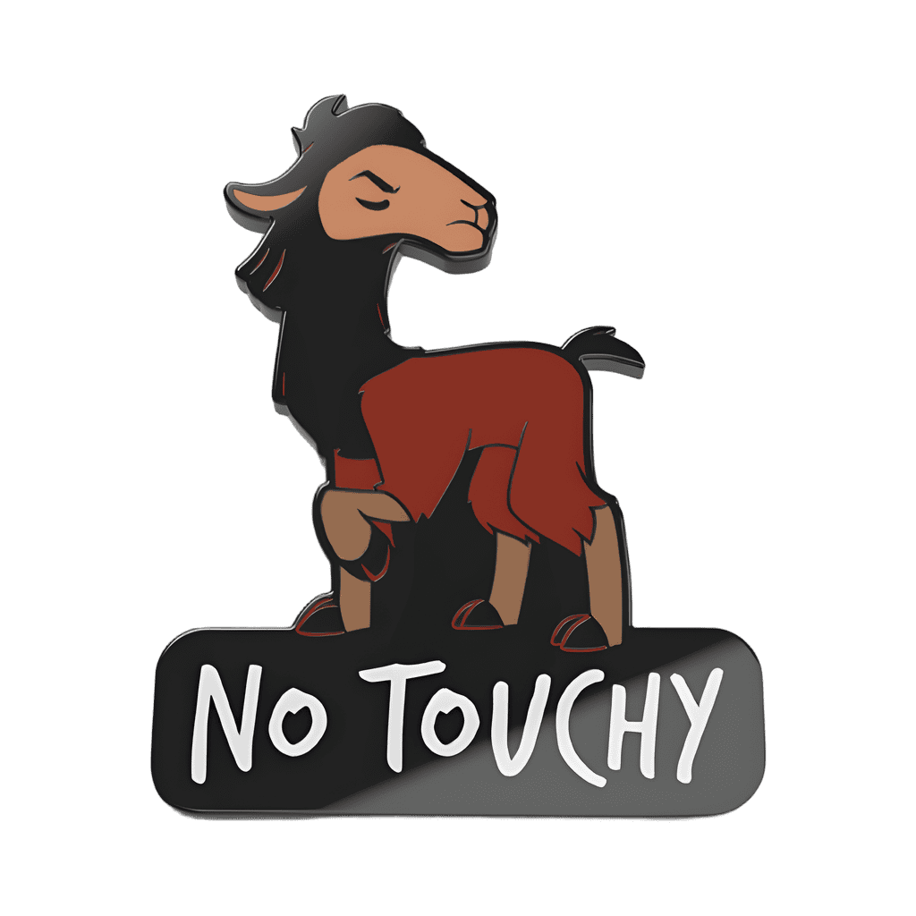 Kuzco No Touchy Disney pin