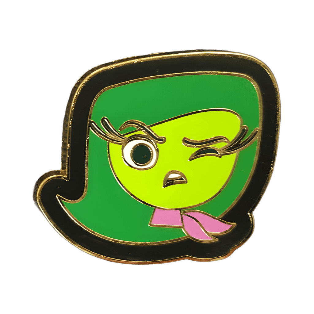 Disgust Disney pin