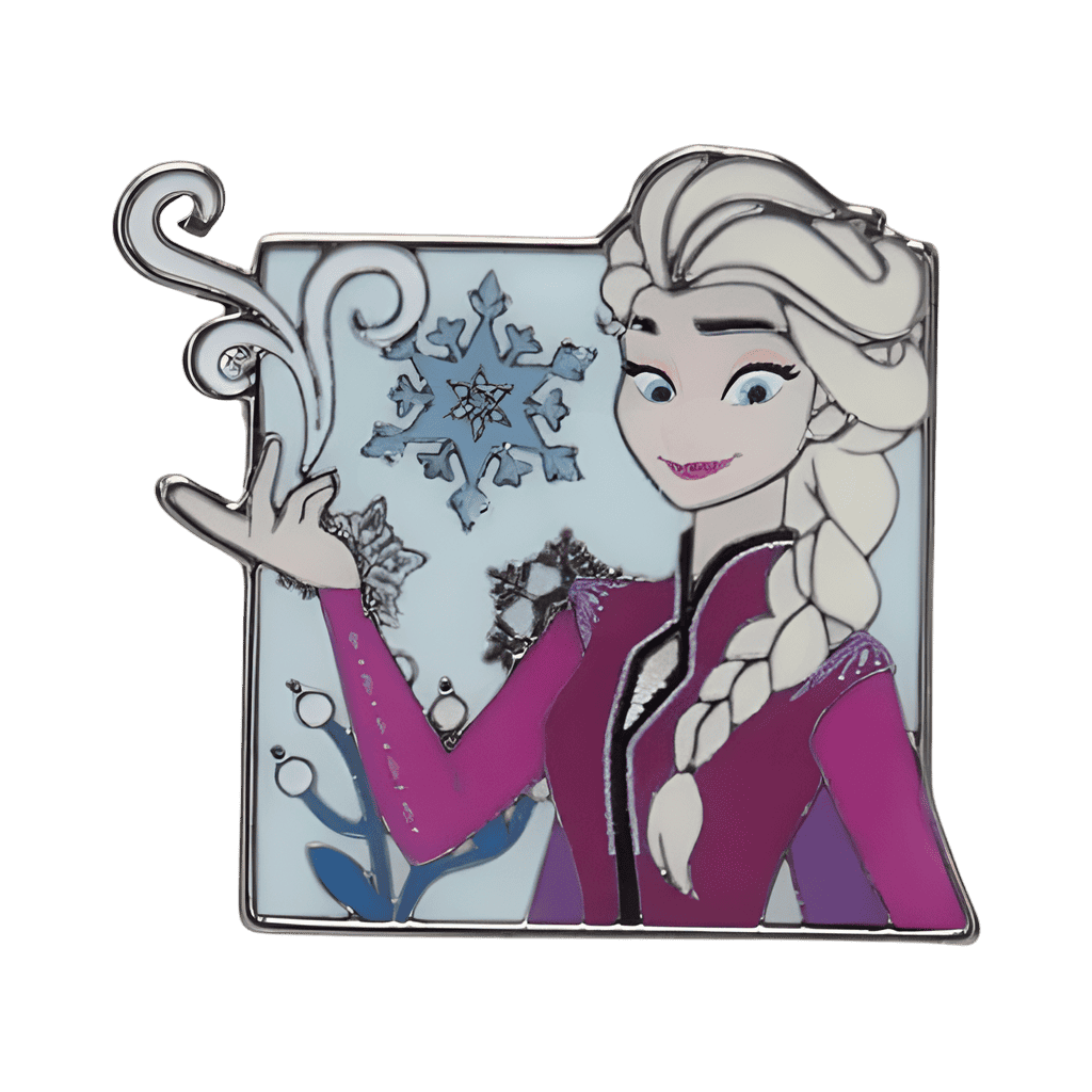 Elsa with snowflake Disney pin
