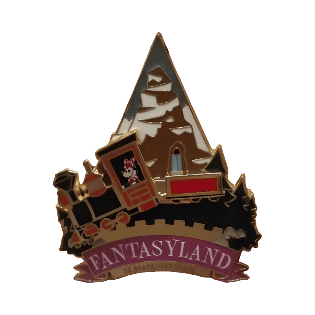 Jumbo Compass: Fantasyland Train Slider Disney pin