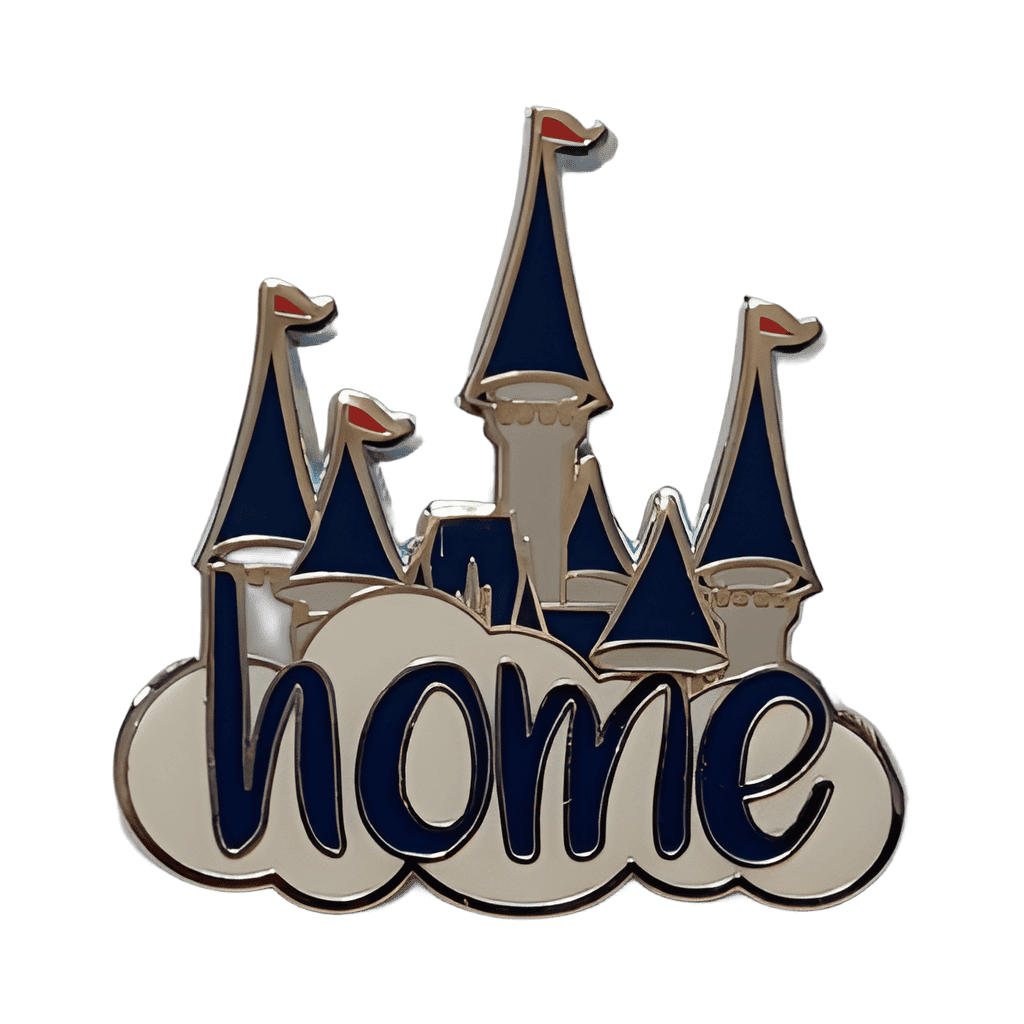 Cinderella Castle Home Disney pin