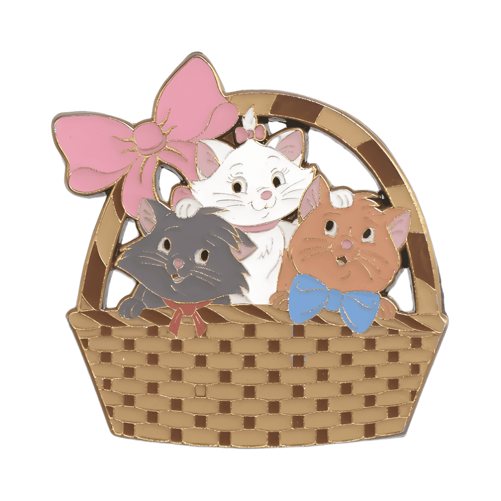 Hot Topic Aristocats Kitten Basket Disney pin