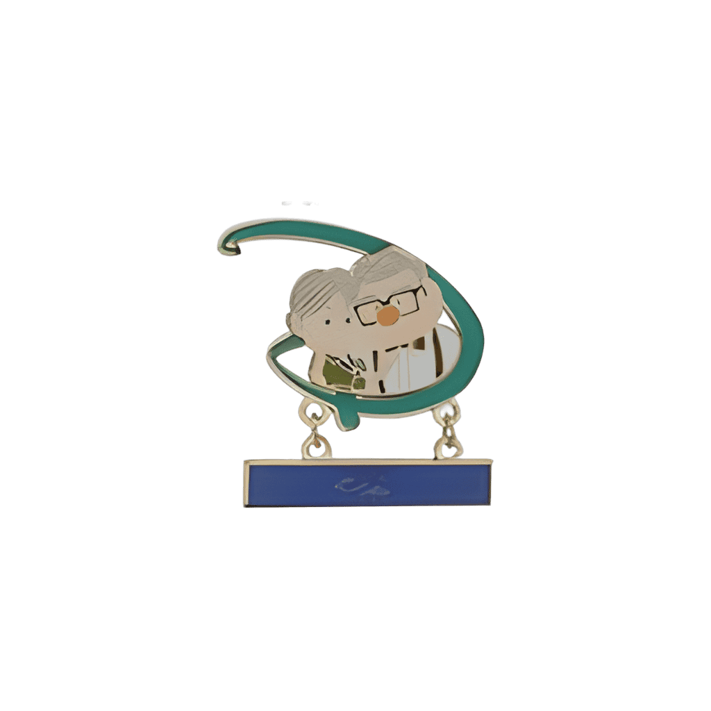 Carl and Ellie Disney pin