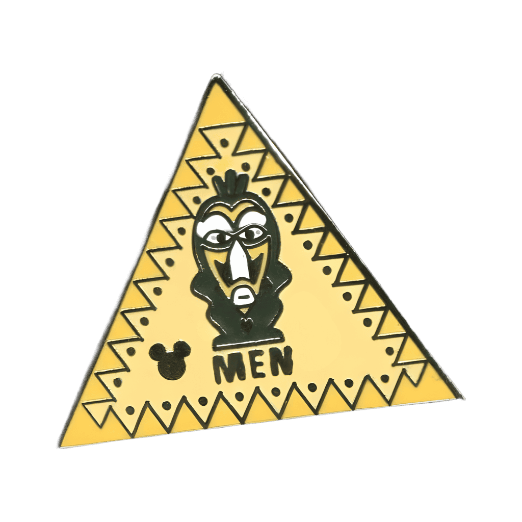 Adventureland Men's Restroom Disney pin