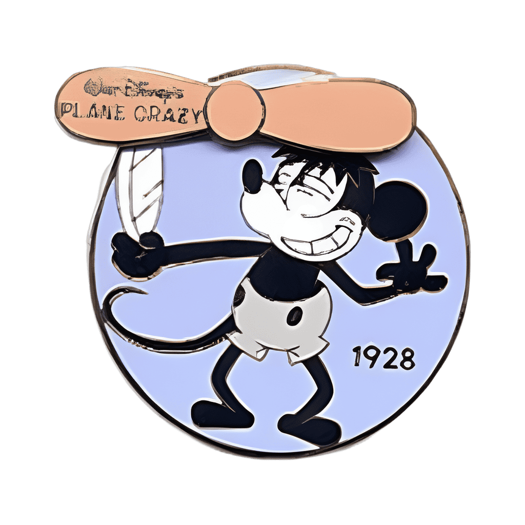 Plane Crazy 1928 Disney pin