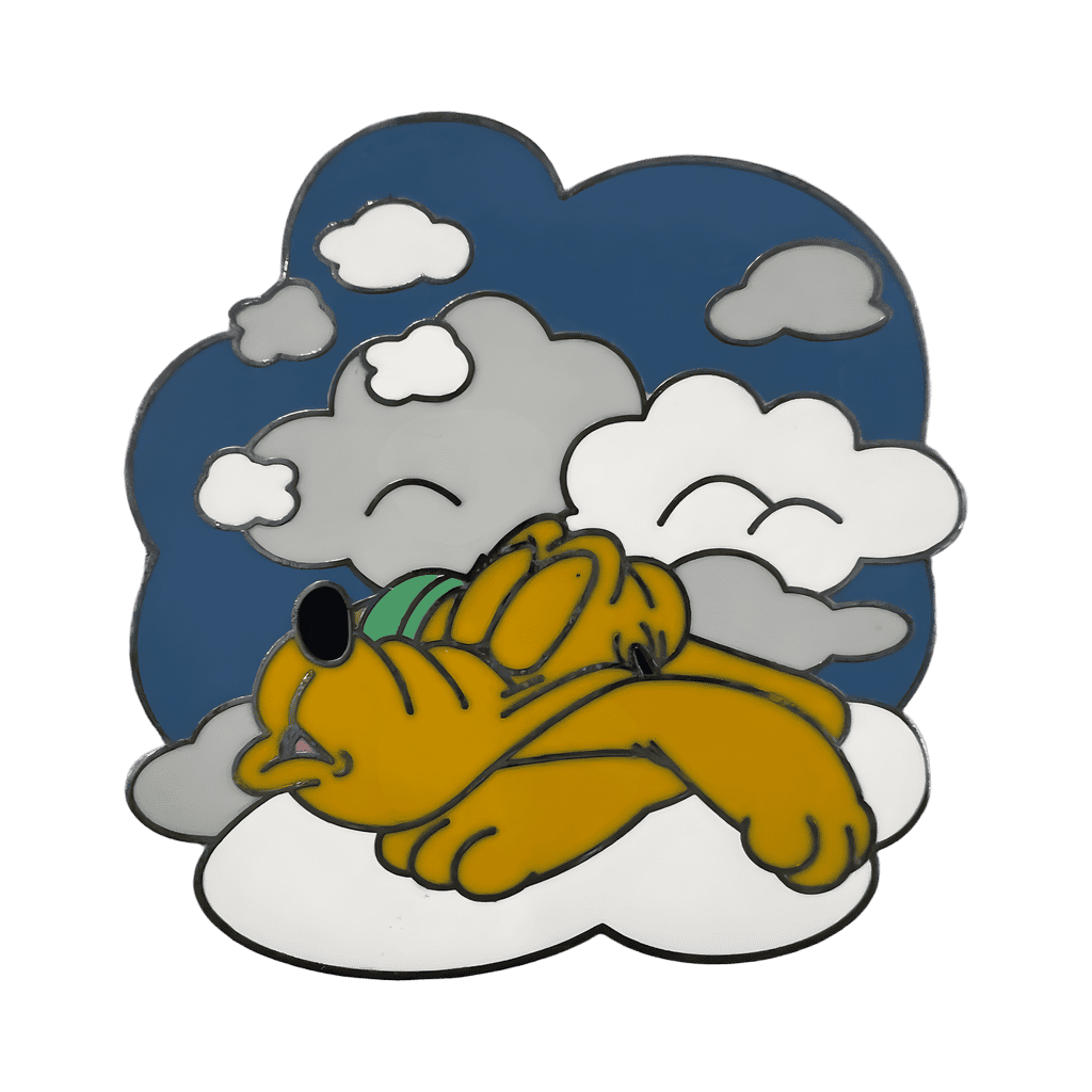 Pluto in Clouds Disney pin