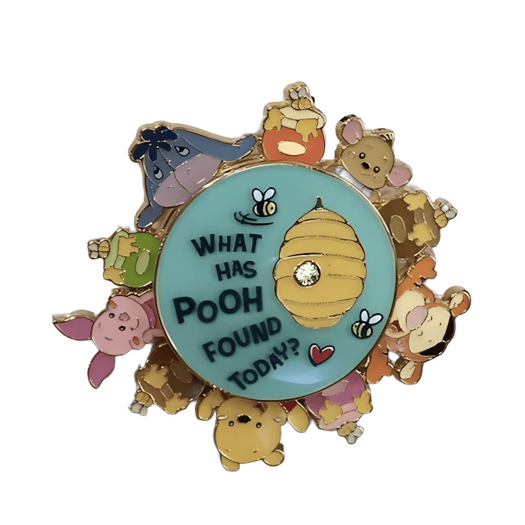 Winnie the Pooh Cute Spinner Disney pin