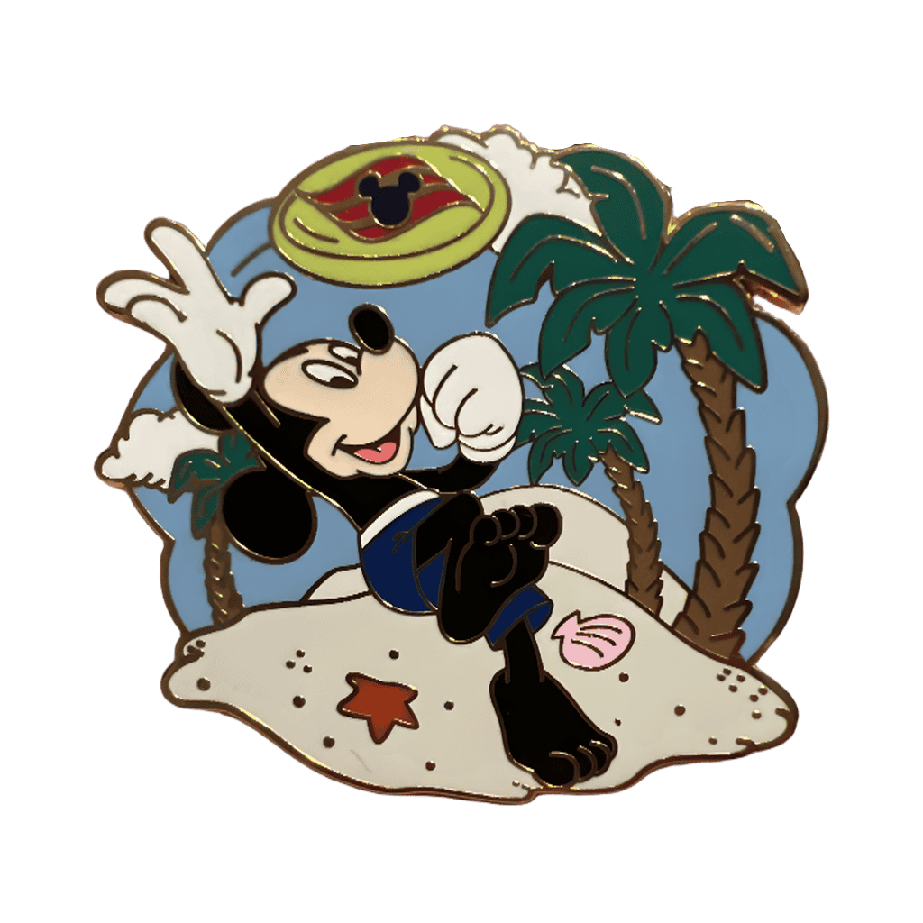 Mickey on a Beach Disney pin