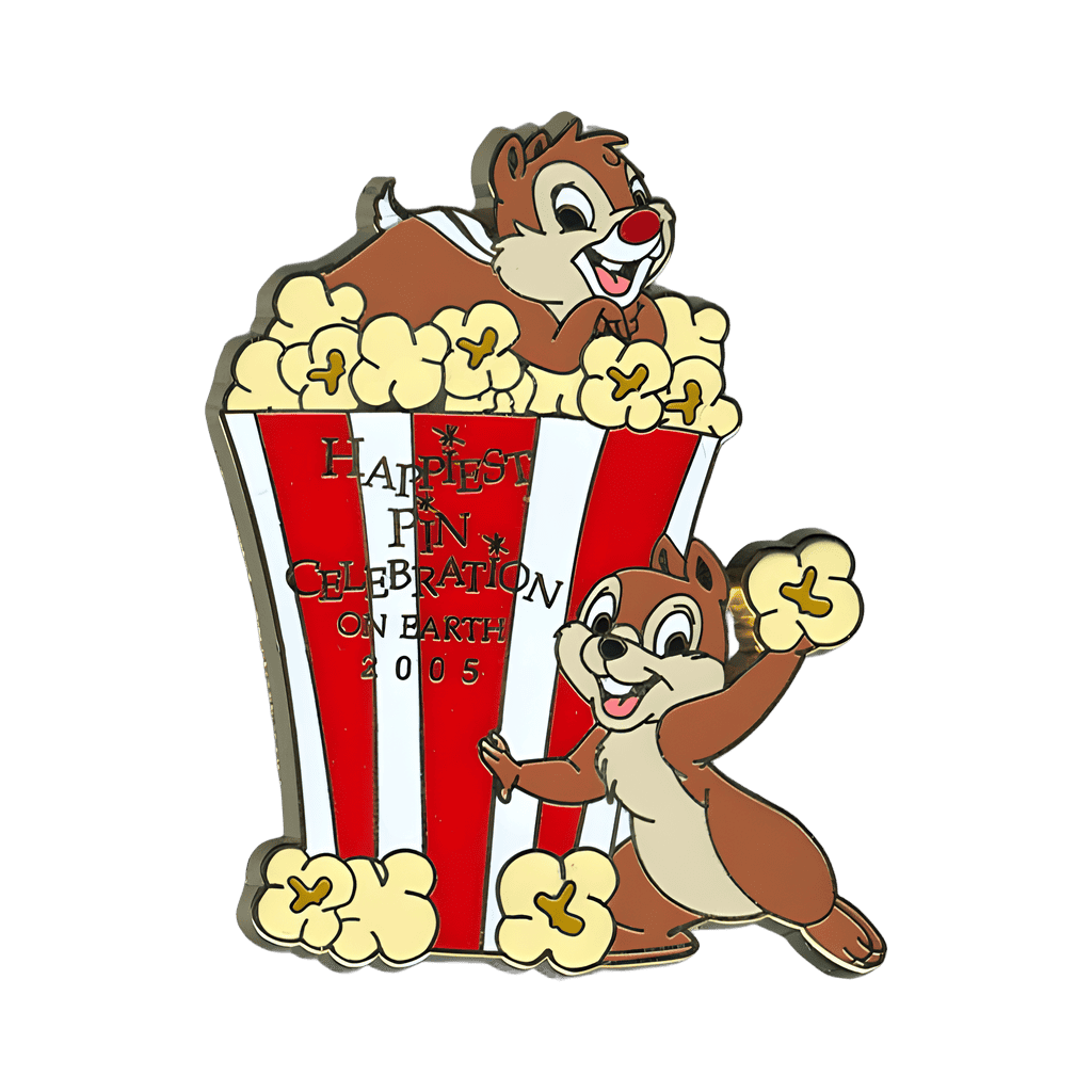Chip and Dale’s Popcorn Disney pin