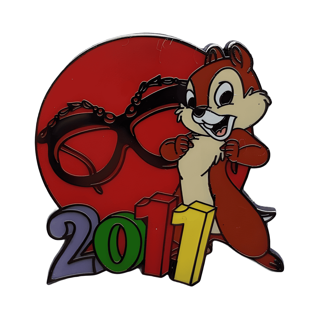 Chip with It's Tough To Be A Bug Glasses Disney pin