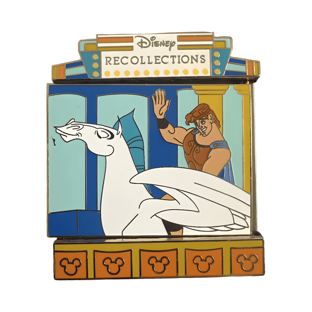 Hercules and Pegasus Disney pin