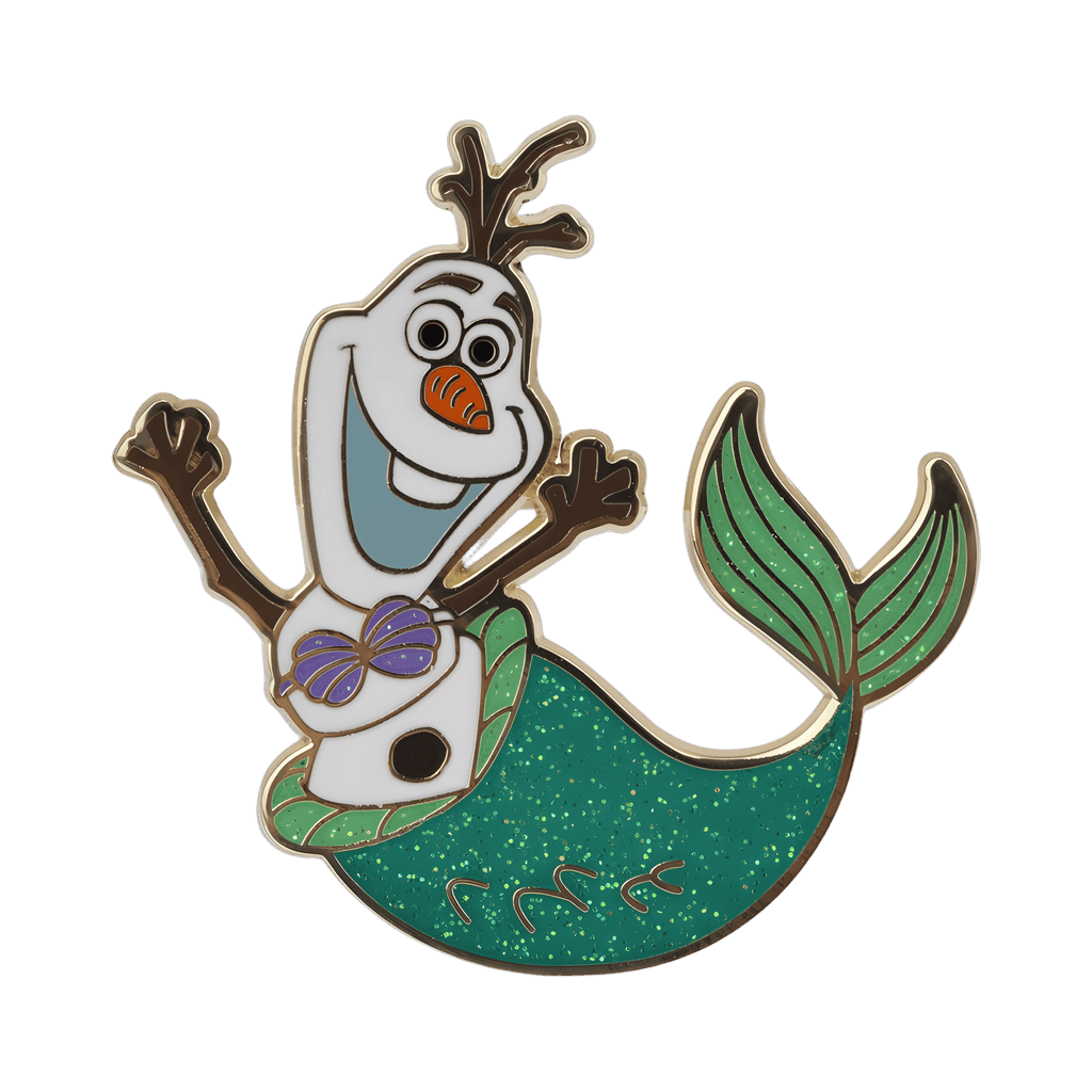Olaf as Ariel Disney pin