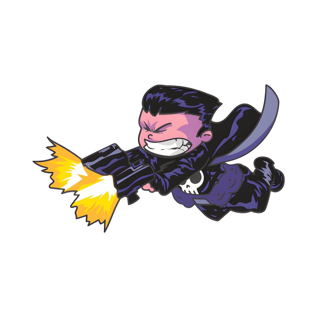 Punisher Disney pin