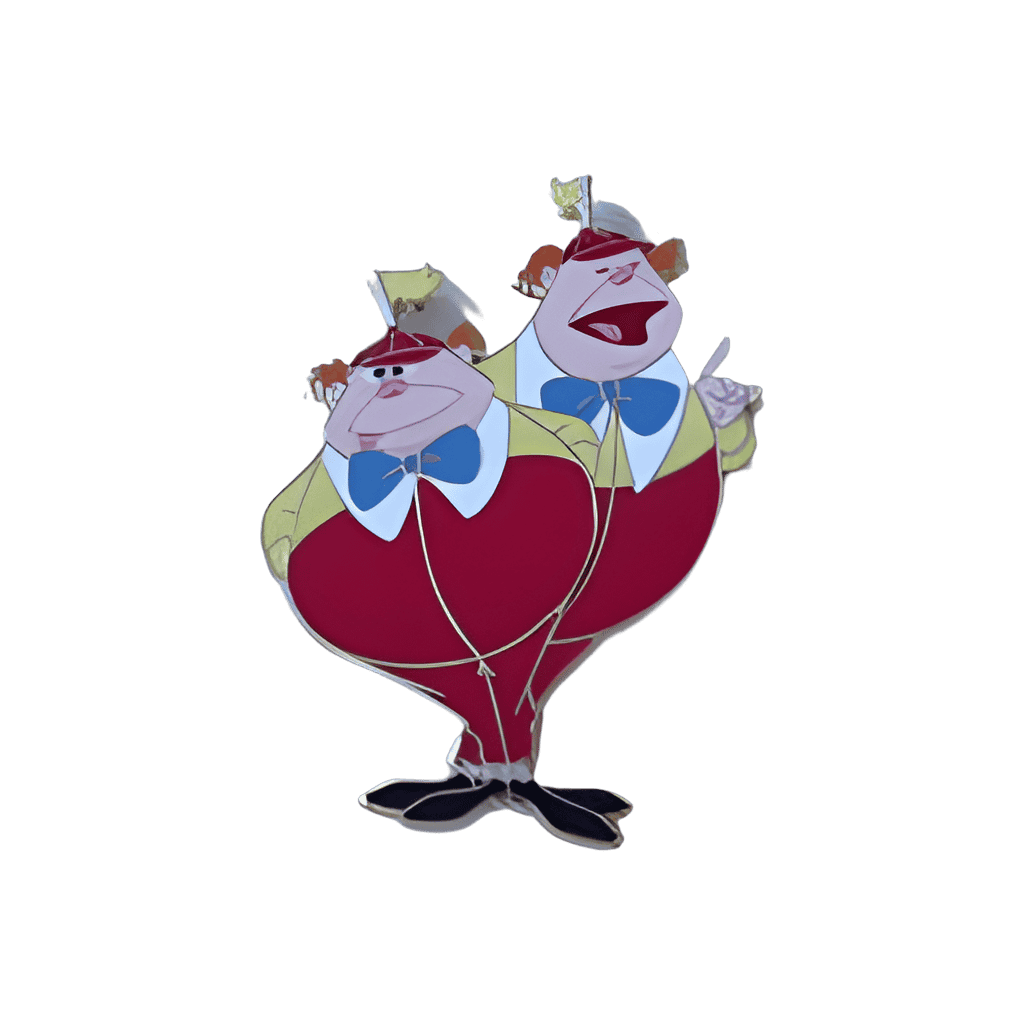 Tweedledee and Tweedledum Disney pin