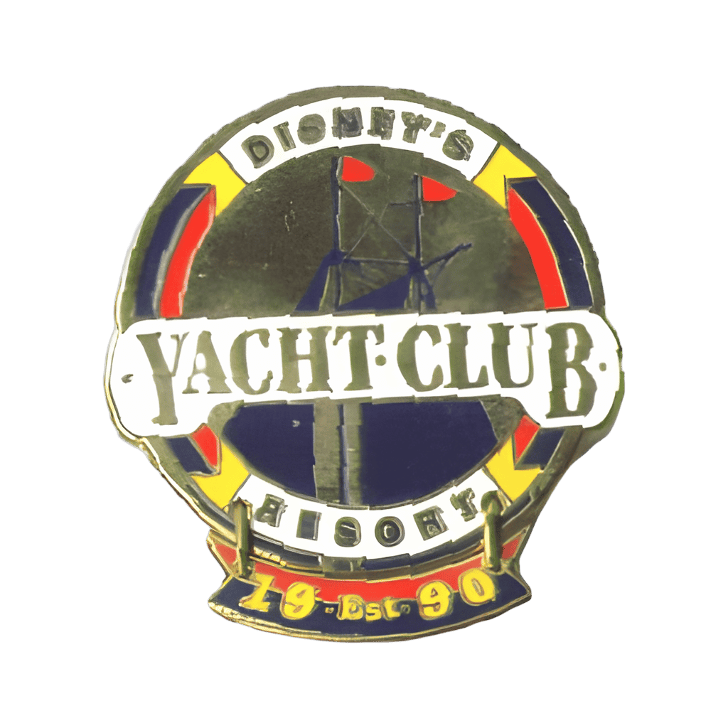 Disney’s Yacht Club Resort Est. 1990 Dangle Disney pin