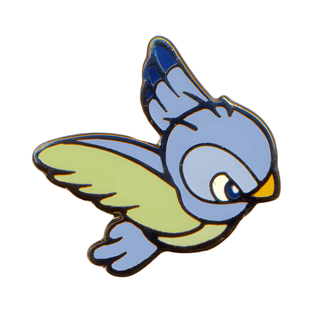 Bluebird Facing Right Disney pin