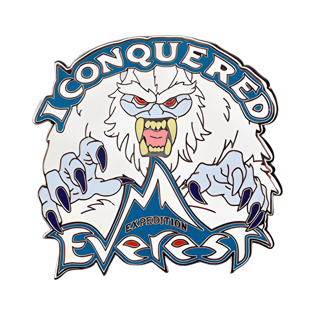 I Conquered Expedition Everest Disney pin