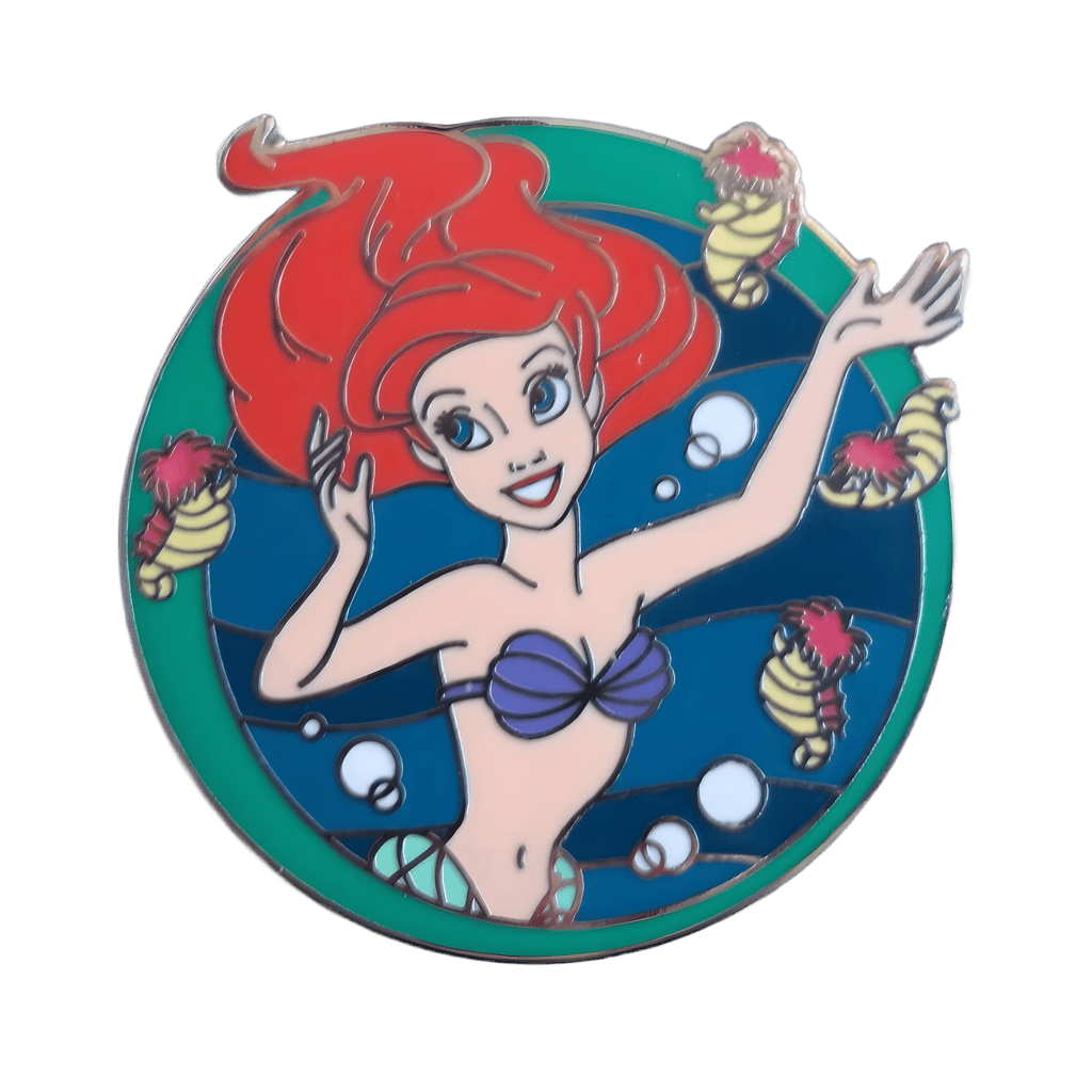 Ariel with Seahorses Disney pin