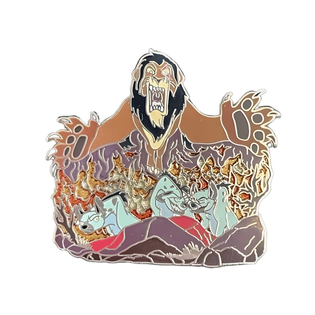 Scar And Hyenas Disney pin
