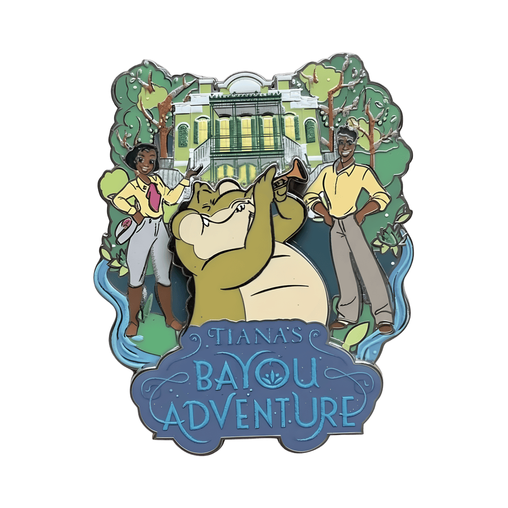 Tiana Bayou Adventure Disney pin