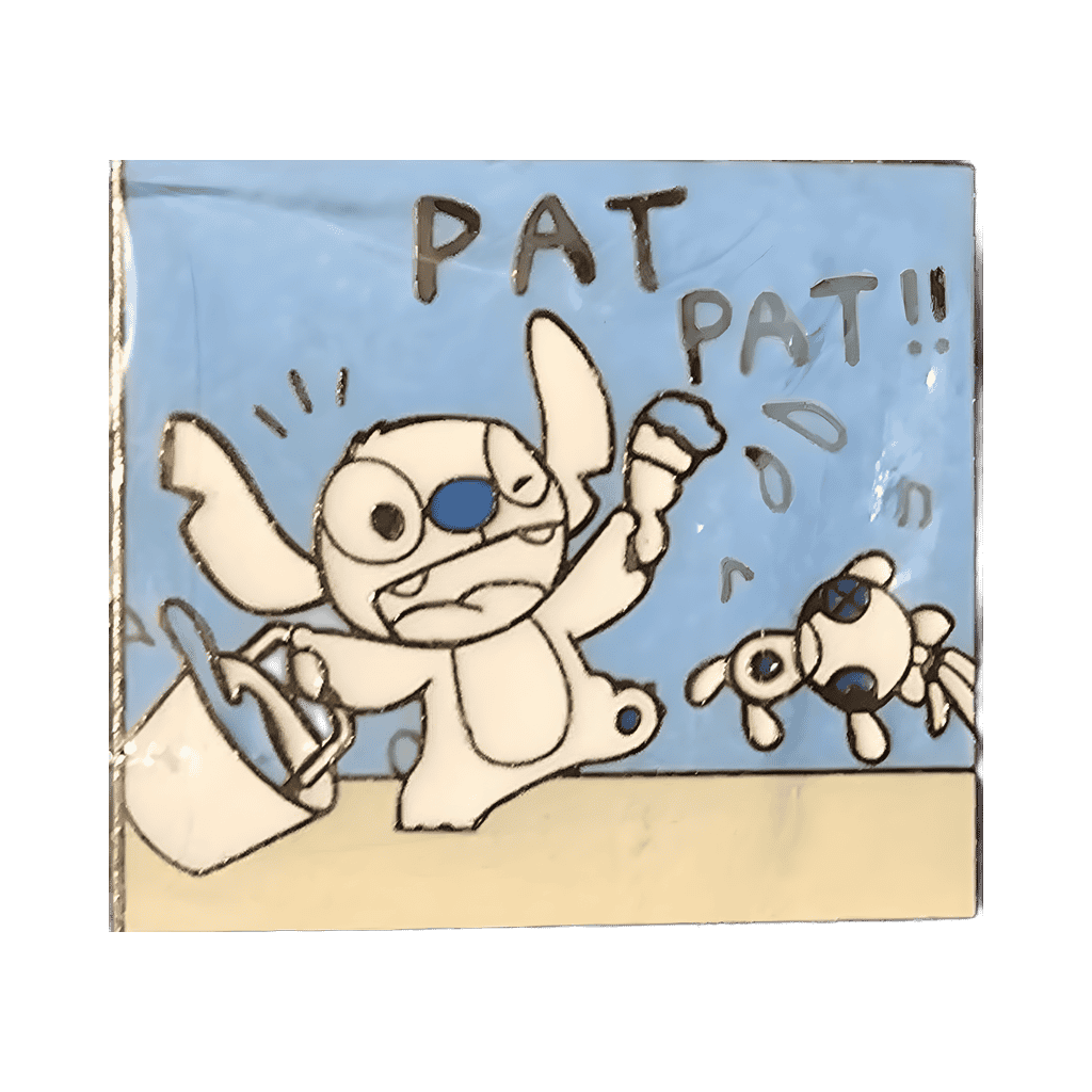 Stitch and Scrump PAT PAT!! Disney pin