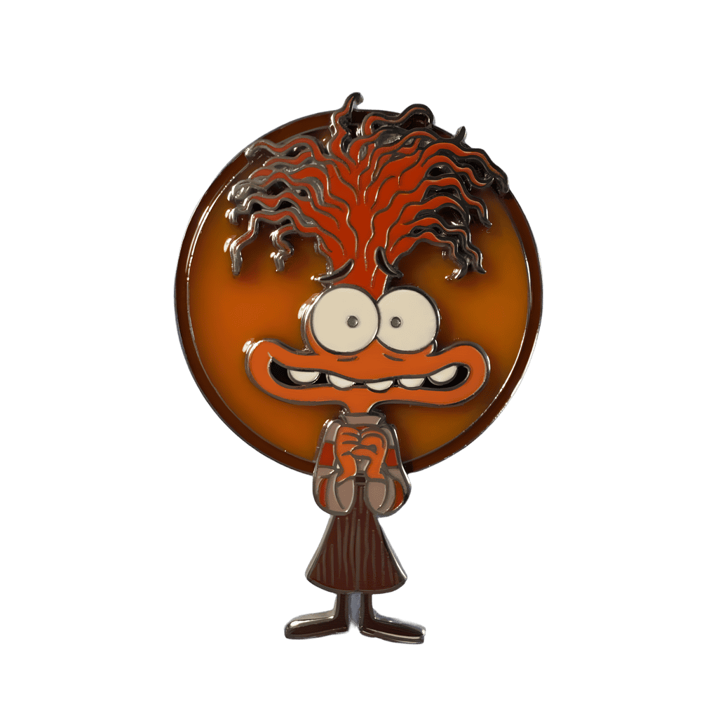 Orange — Anxiety Disney pin