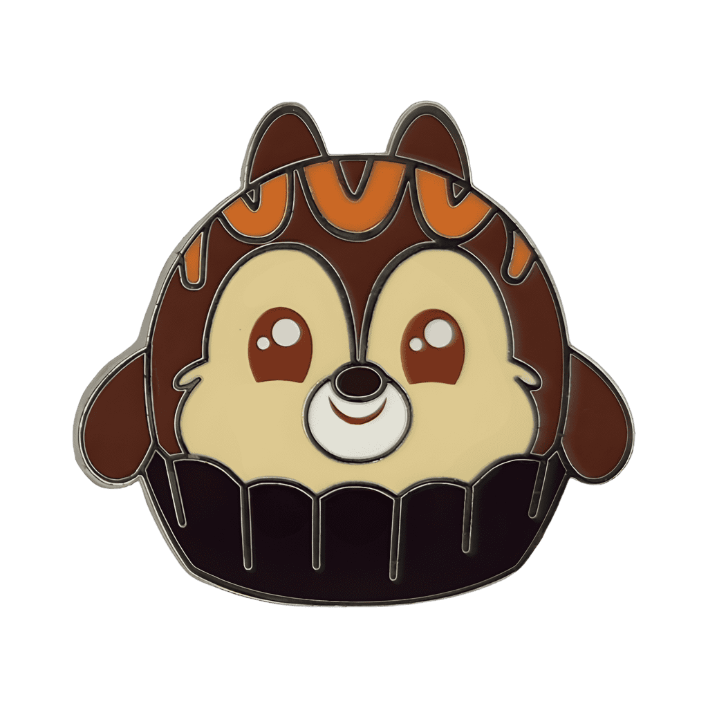Chip Dark Chocolate Ganache Truffle Disney pin