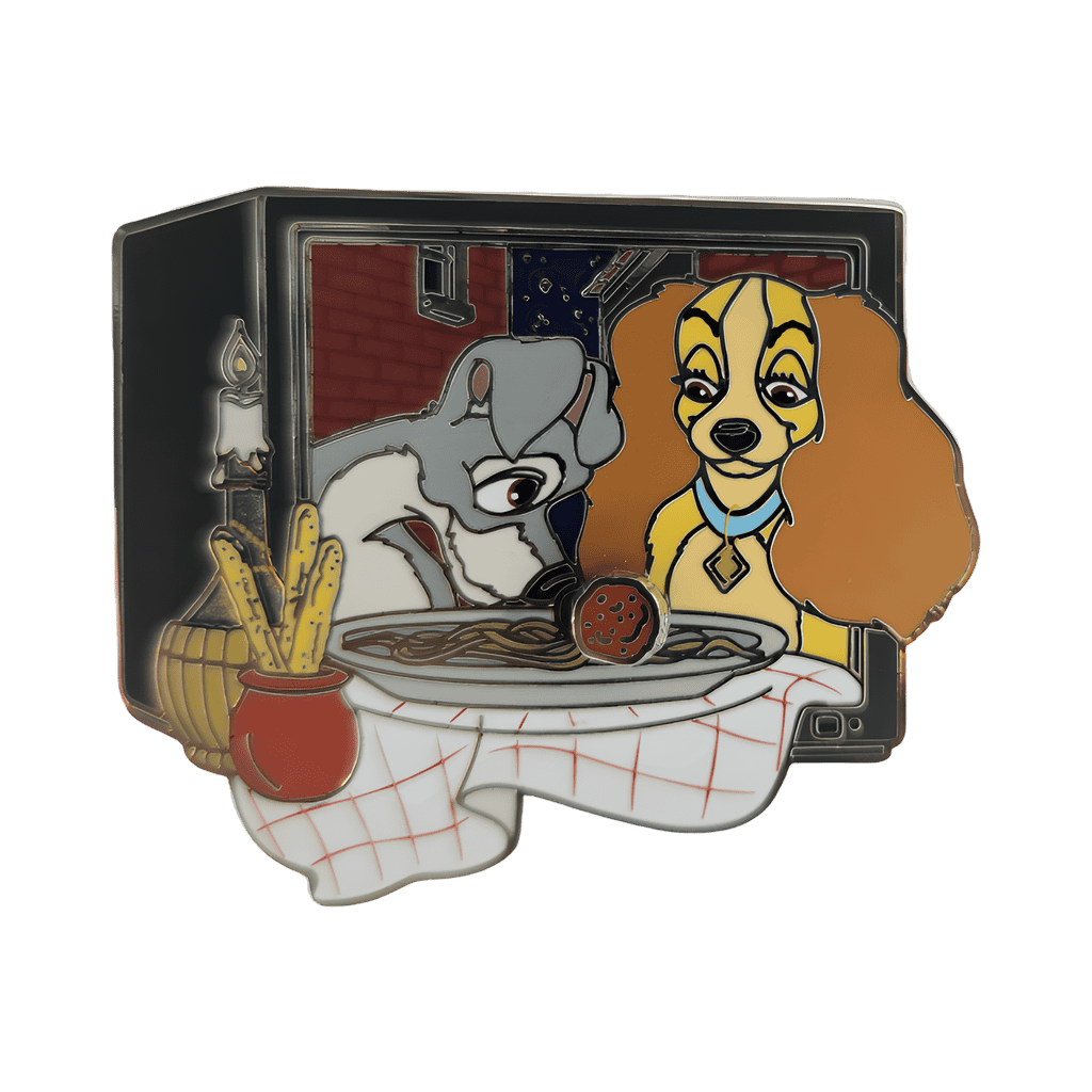 Lady and the Tramp Television Disney pin