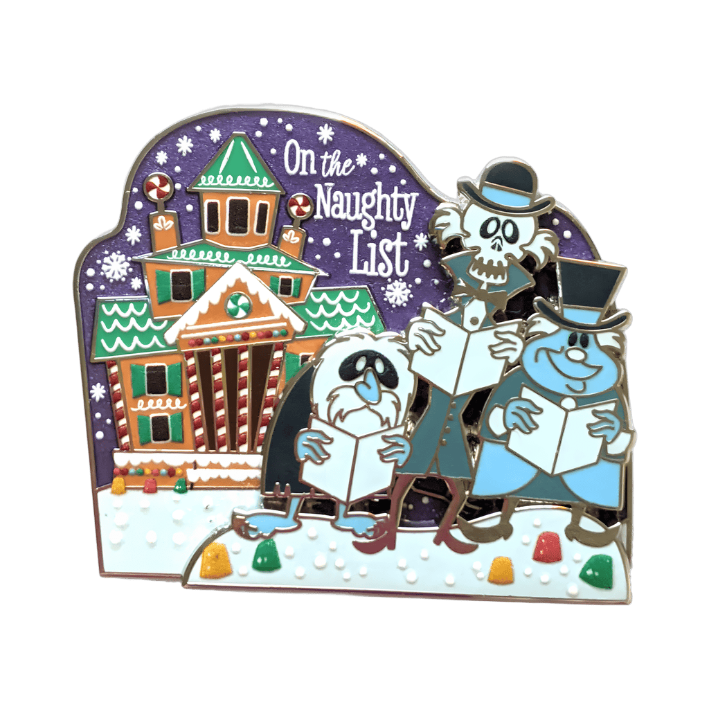 On the Naughty List Hitchhiking Ghosts Disney pin