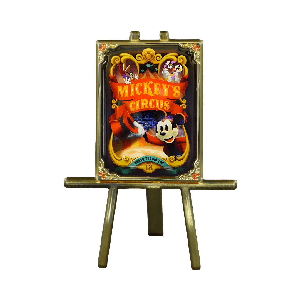 Mickey's Circus Poster Pin and Easel Disney pin
